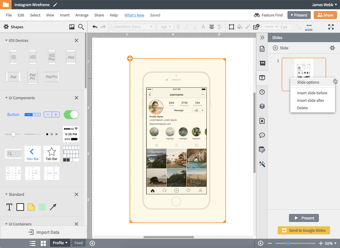 wireframe tool